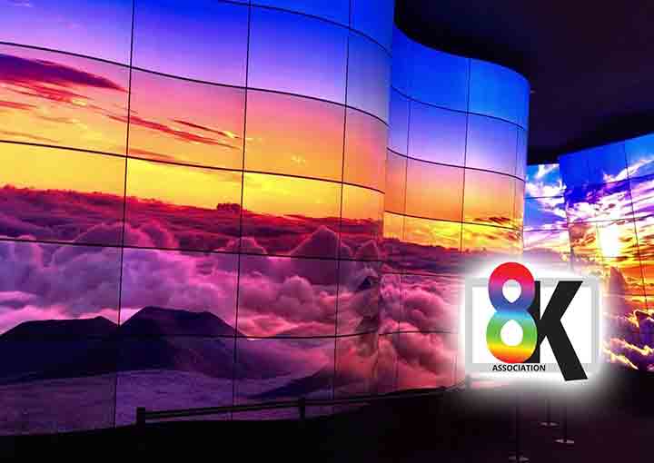 超大屏幕8K工程投影机多媒体投影融合技术